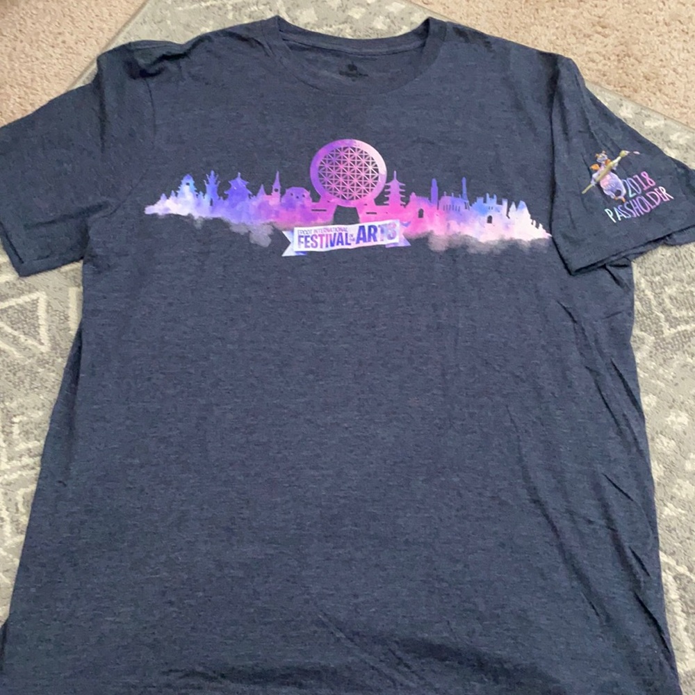 Disney Parks EPCOT Festival of the Arts 2018 Passholder Tee UNISEX